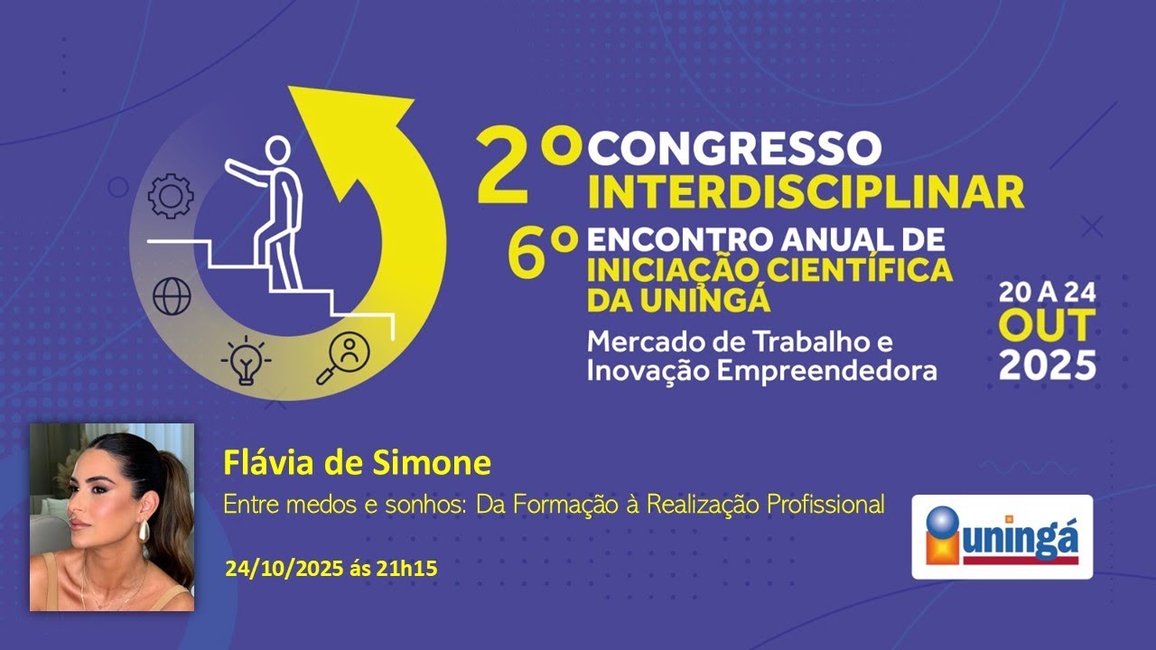 2º Congresso Interdisciplinar - Entre medos e sonhos: Da Formação à Realização Profissional