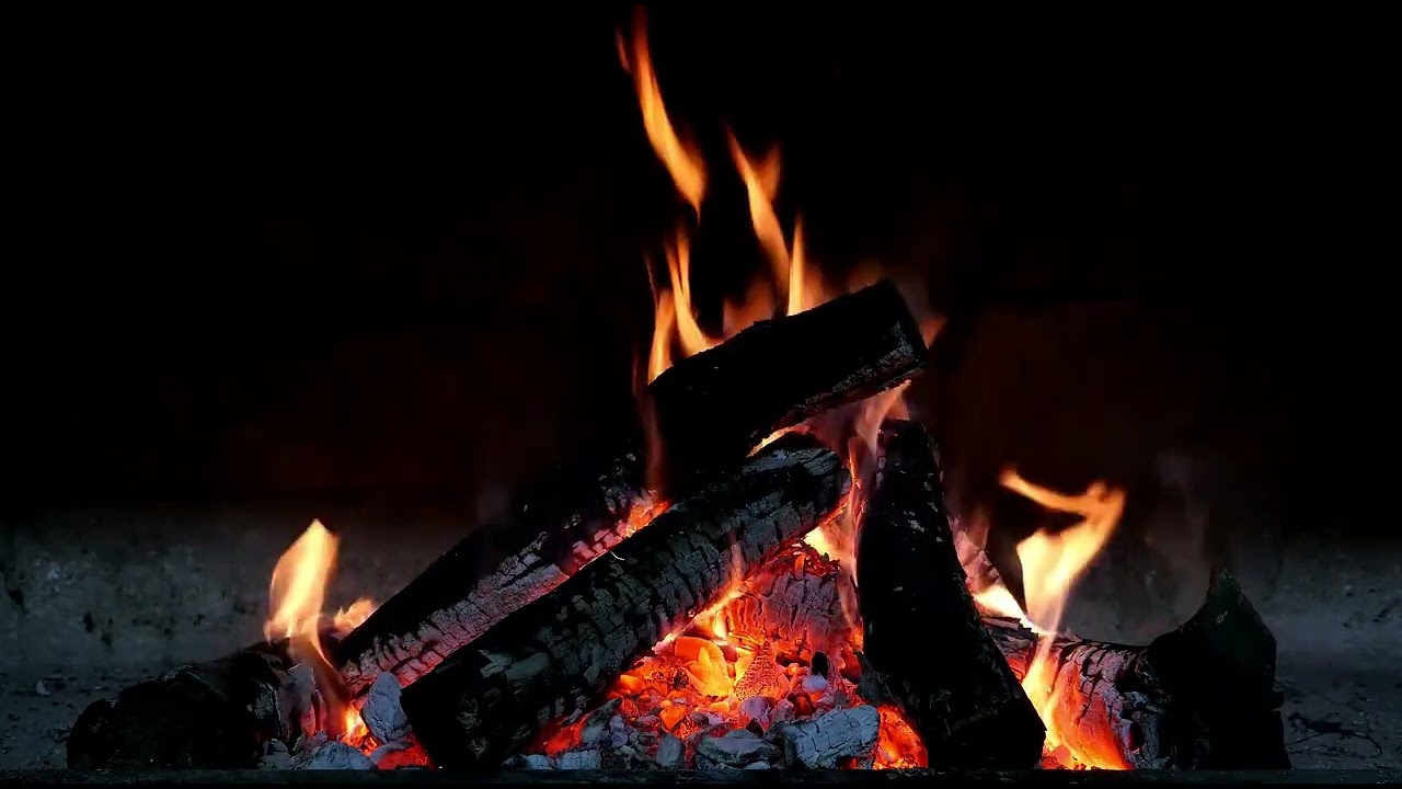 Campfire Sounds 🔥 1 Hour for Sleep, Relaxation, Study & Meditation | No Music |Full HD