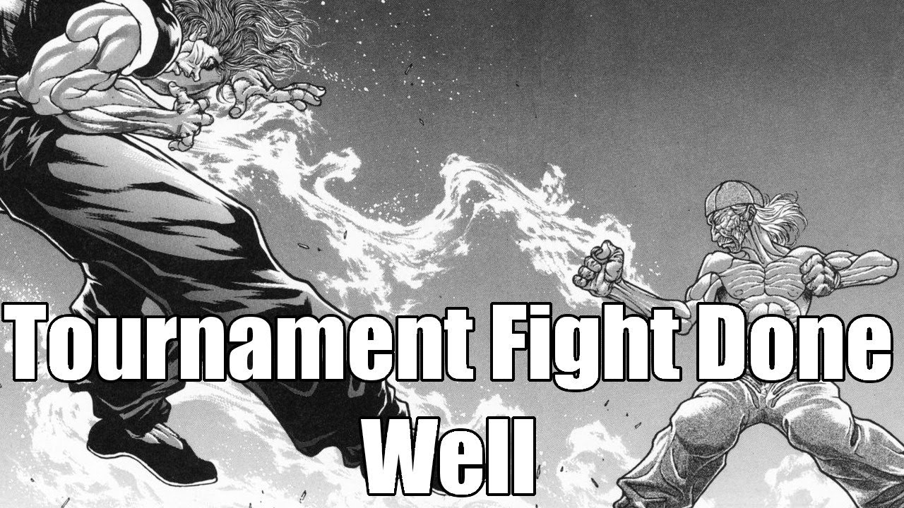 Yujiro vs Kaku Kaioh - My Favourite Fight in Baki
