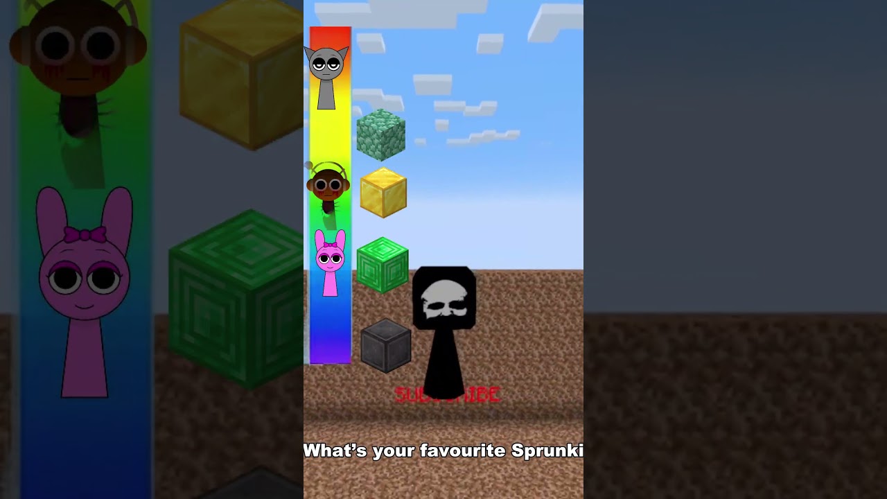 Sprunki numbers Vs Squid Game Drop #sprunki