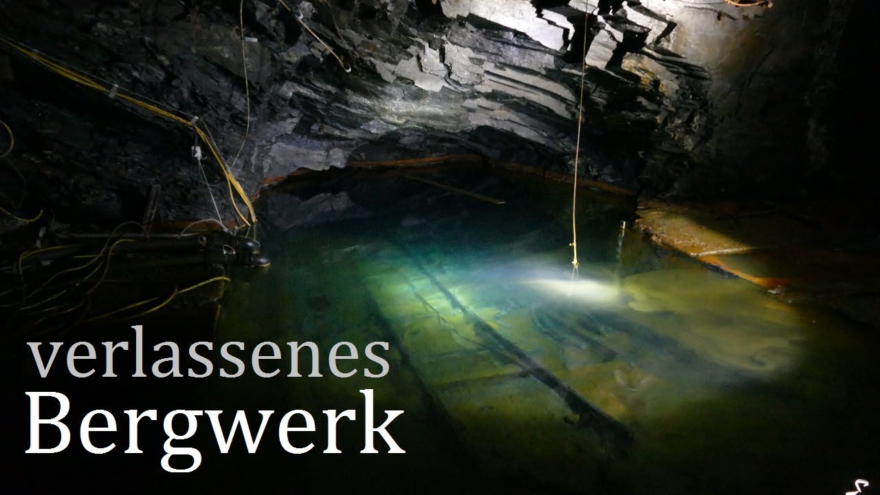 verlassenes Schieferbergwerk
