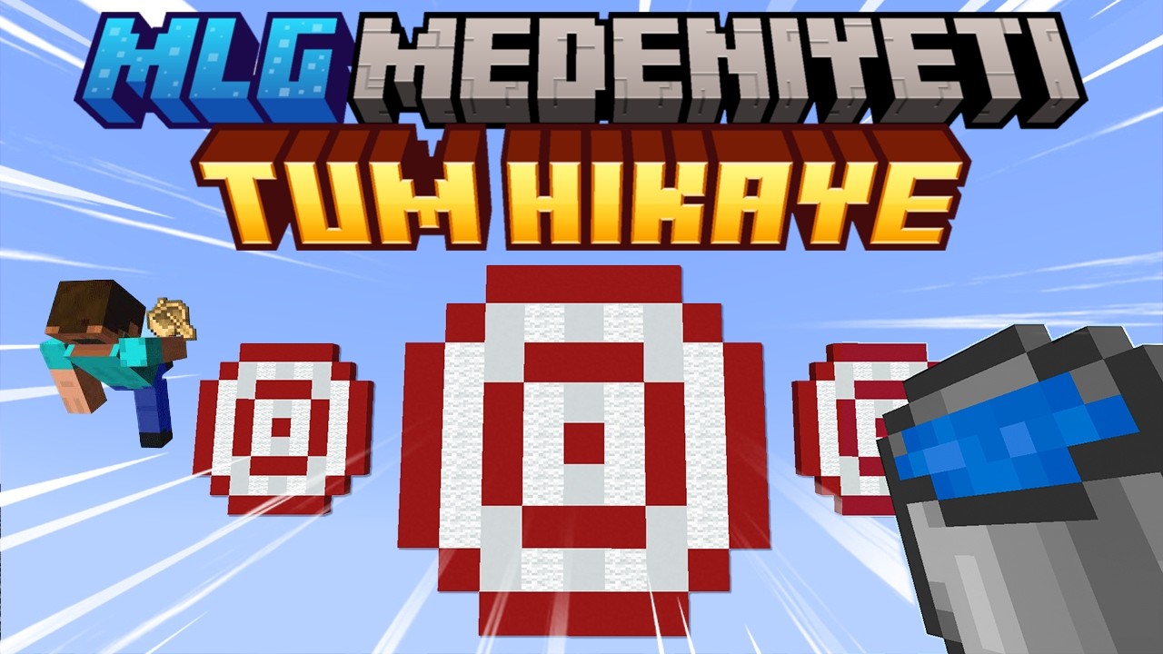 Minecraft ama MLG MEDENİYETİNDE Hayatta Kalmaya Çalışıyorum... (TÜM HİKAYE)