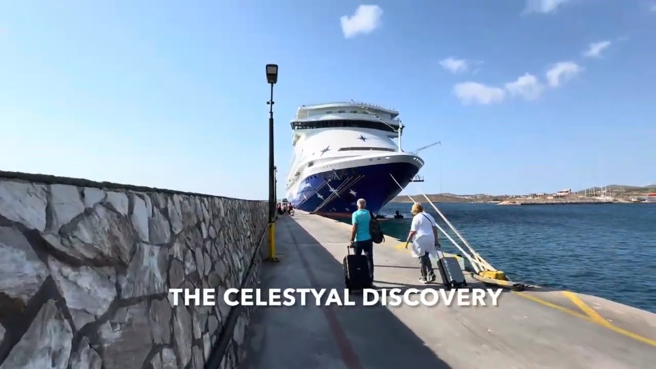 CELESTYAL DISCOVERY CRUISE PORT LAVRIO AUGUST 2025