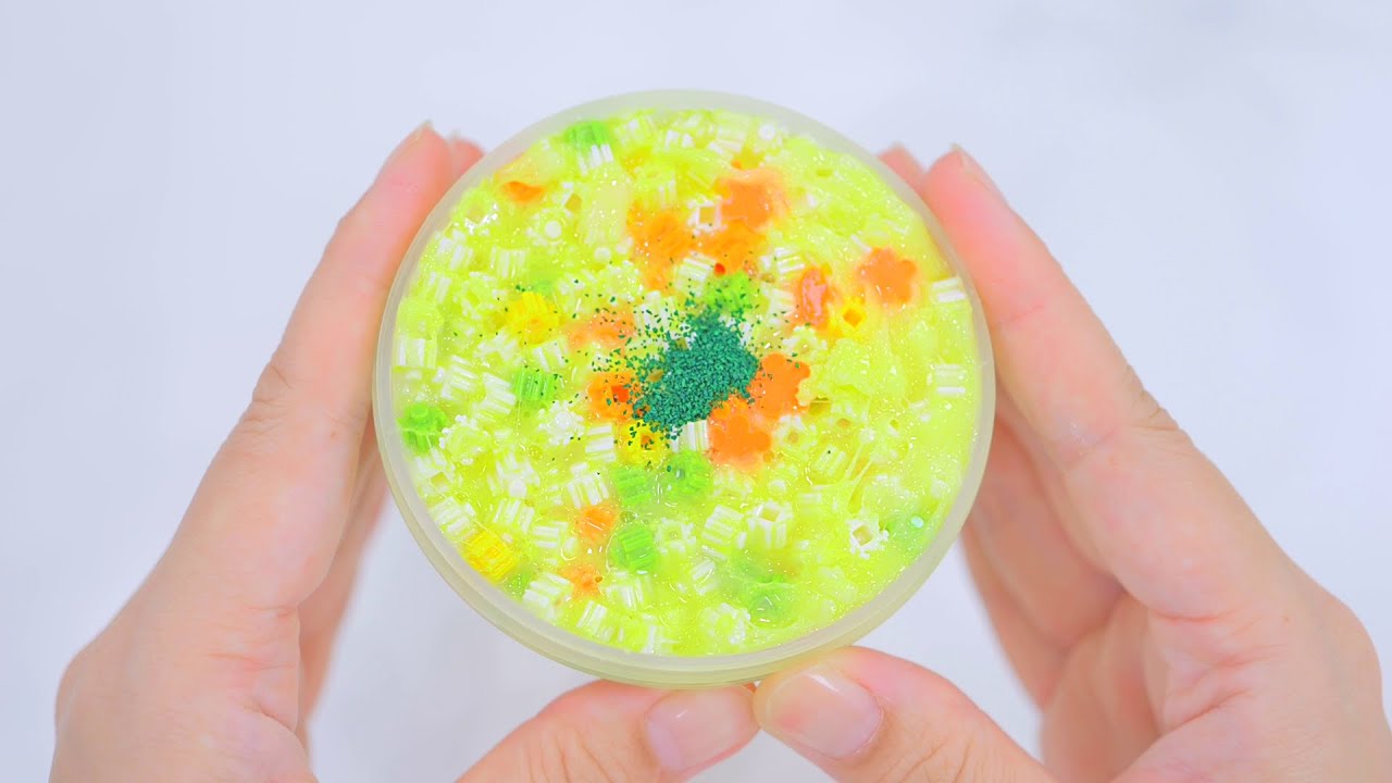 【ASMR】ポテトサラダなスライムを触る✊🥔　slime【音フェチ】