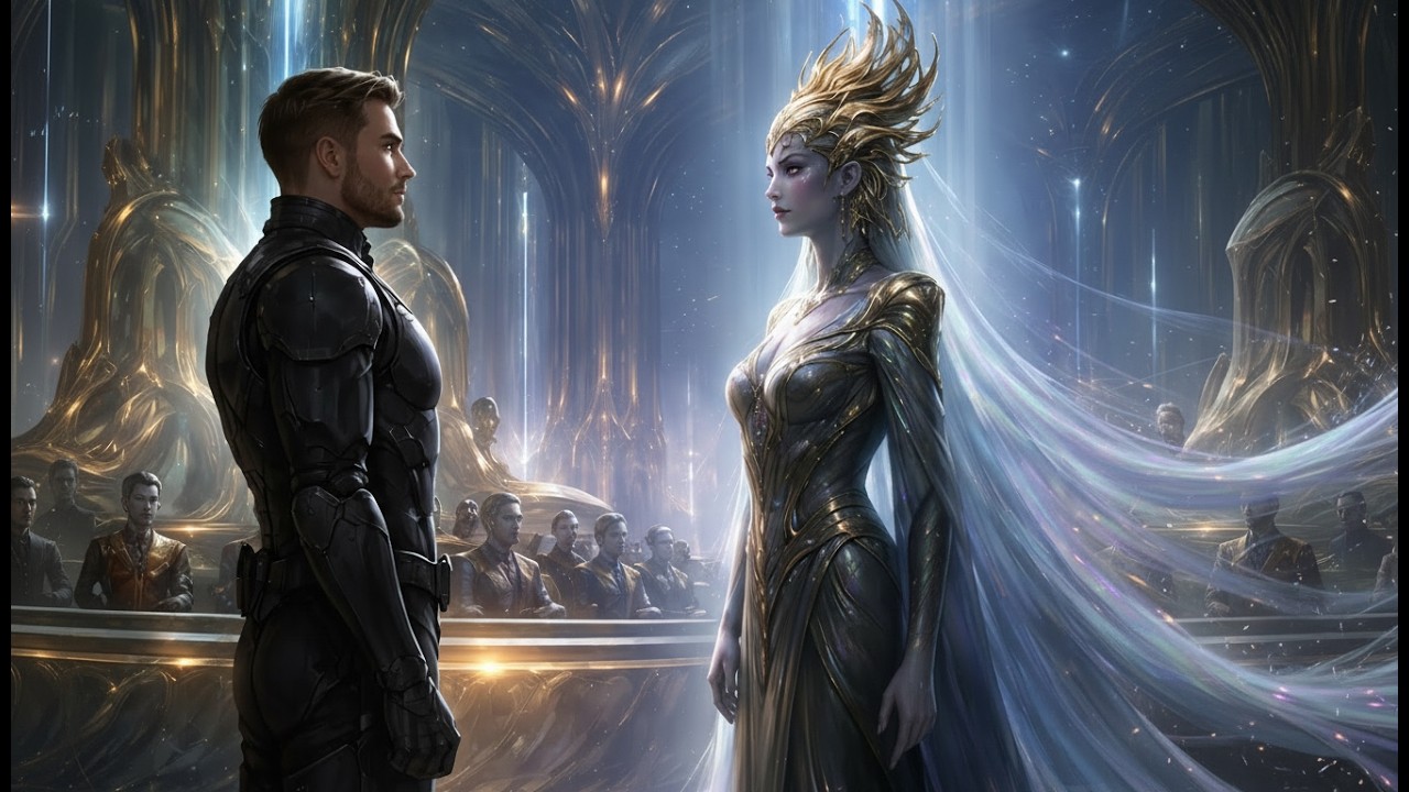 The Alien Queen Noticed a Silent Human Guard — What Followed Left the Court in Shock