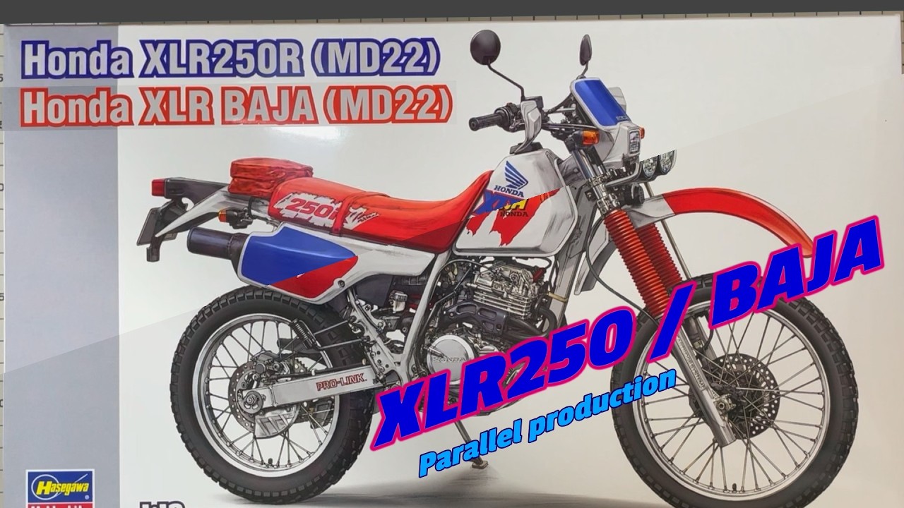 HONDA  XLR250R  ＆  BAJA  #1
