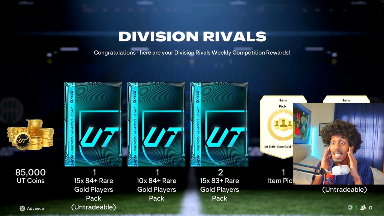 DIV RIVALS REWARDS for BUNDESLIGA TOTS!  DECENT REWARDS!!!! FC 26 Ultimate Team