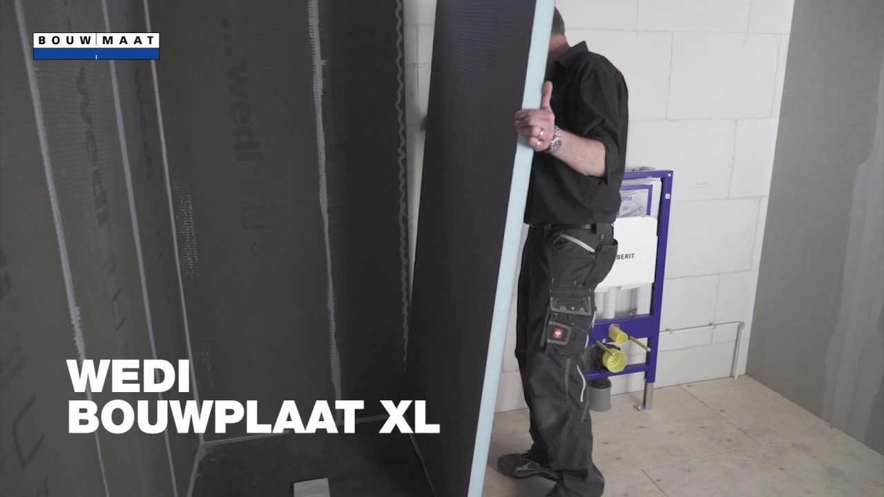 Bouwmaat legt uit! Montage van de wedi Fundo Top Plano