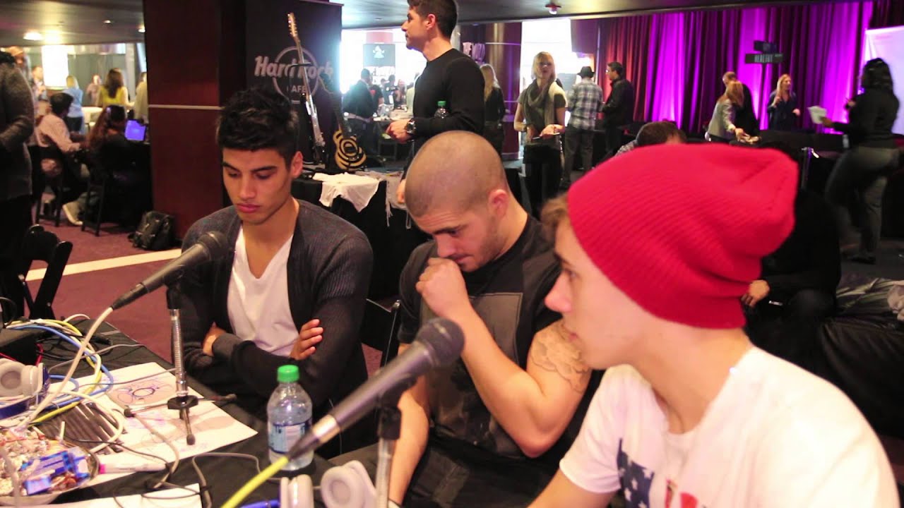 The Wanted | Backstage at the 55th Grammy Awards