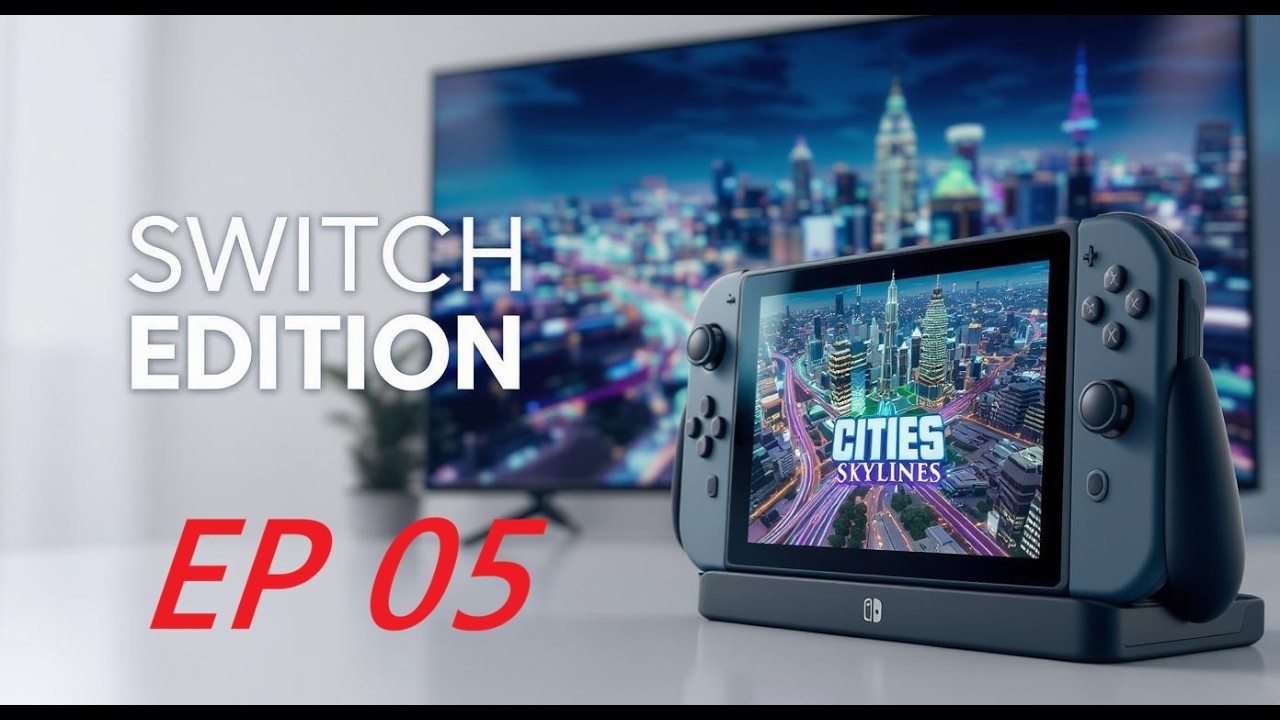 Cities Skylines Nintendo Switch - EP 05 - Investindo No Bairro Novo!