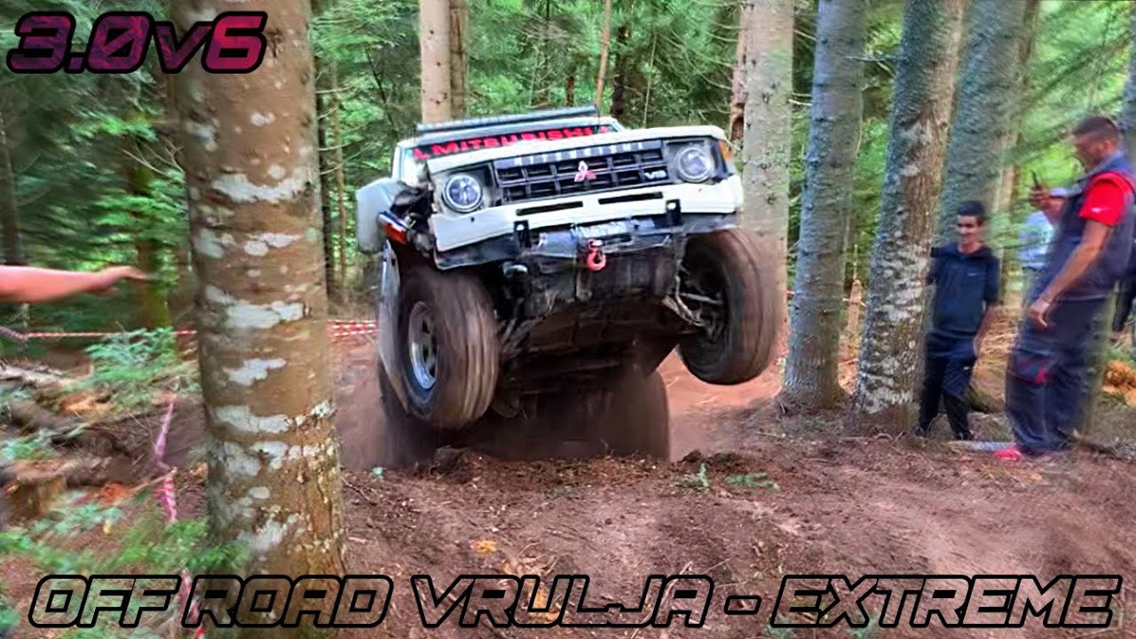 OFF ROAD - Mitsubishi VS Nissan VS Jeep VS Toyota VS Suzuki VS Opel *destroying vehicles*