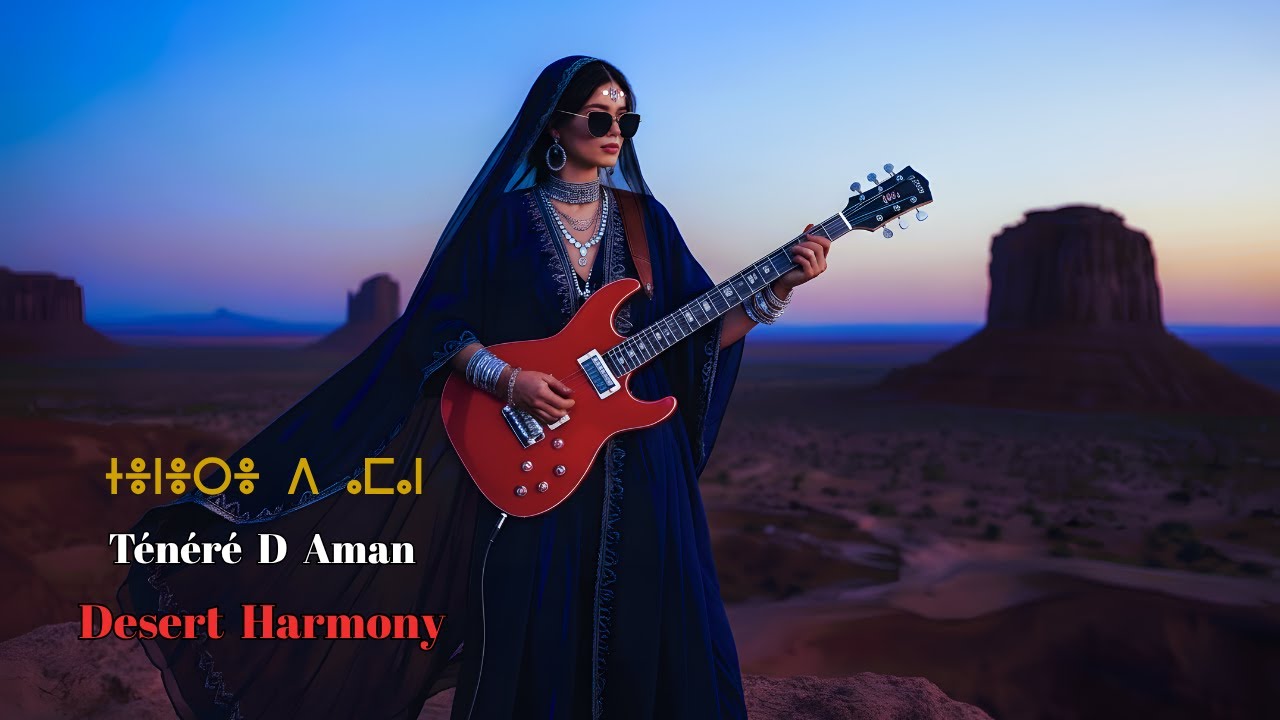 Desert Harmony | T&eacute;n&eacute;r&eacute; d Aman | ⵜⴻⵏⴻⵔⴻ ⴷ ⴰⵎⴰⵏ | 5 CC Subtitles | #blues #rock #tamazight #sahara