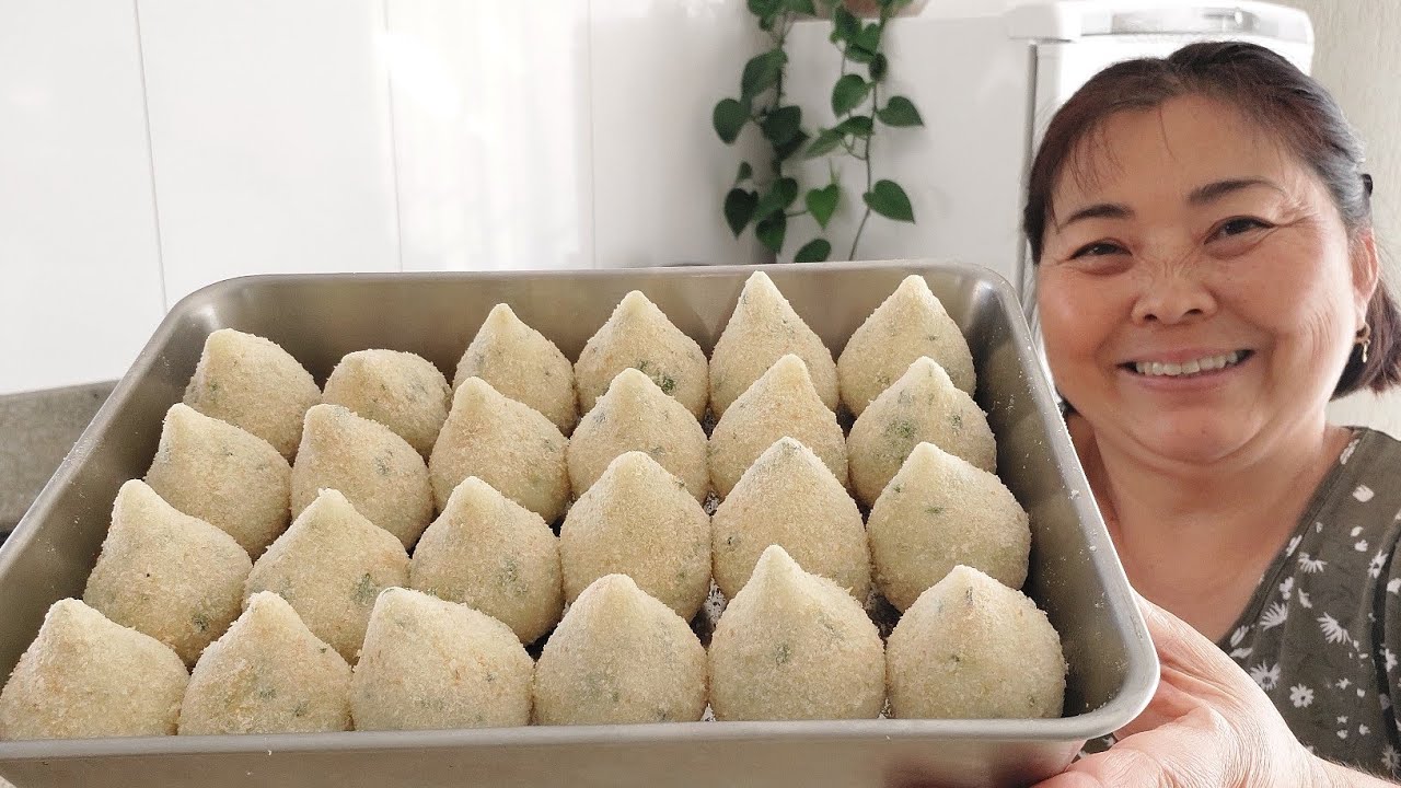 HOJE FIZ COXINHAS DE MANDIOCA SEM GLÚTEN