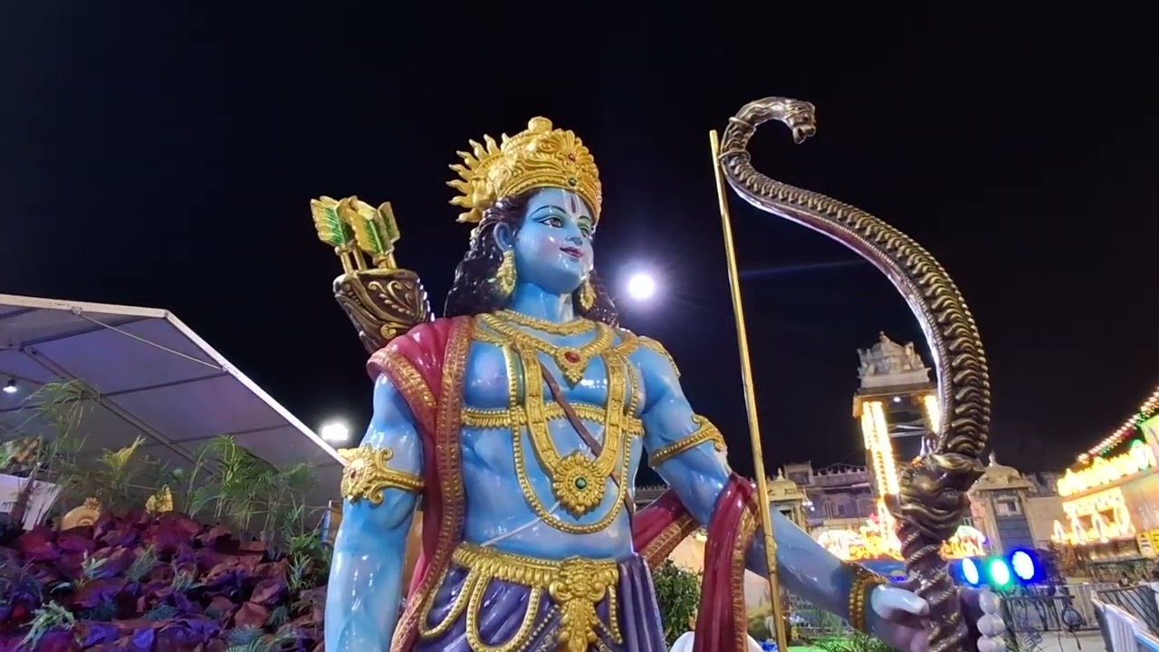 திருமலாவில் உகாதி அலங்காரம் சூப்பரா இருக்கு