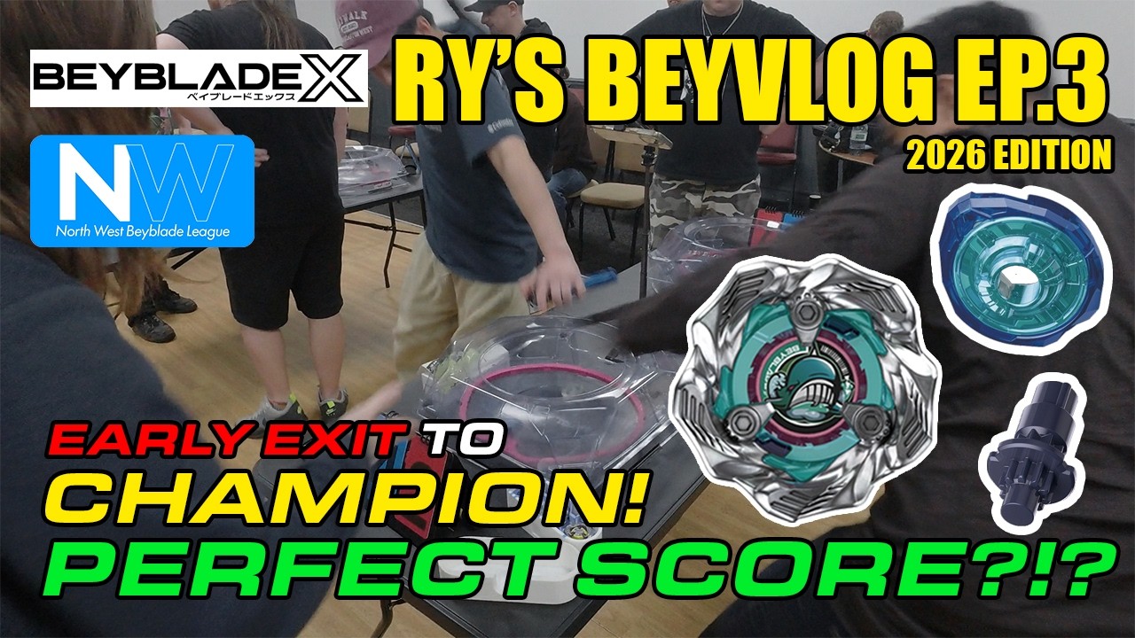 [BEYBLADE X] - From Early Exit to a PERFECT Bracket Run! [BV26 EP.3]