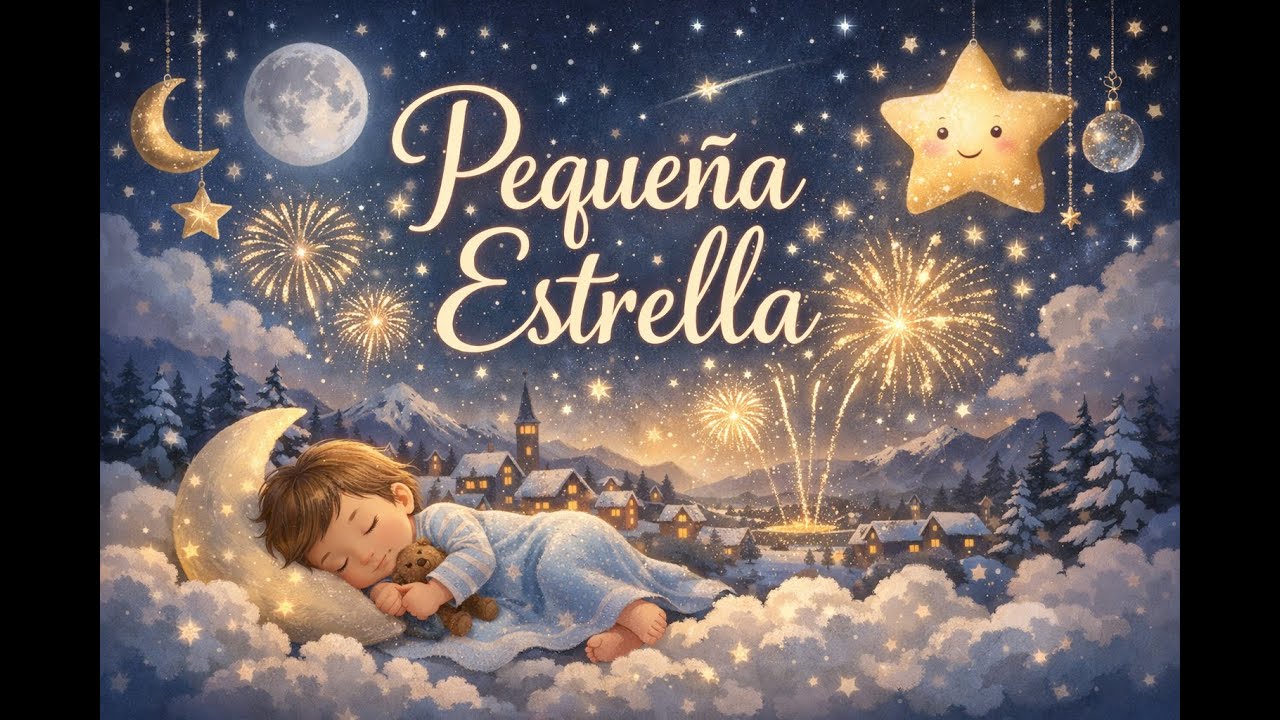🌙⭐ **Duerme, Pequeña Estrella | Canción de Cuna Suave para Dormir Bebés** ⭐🌙