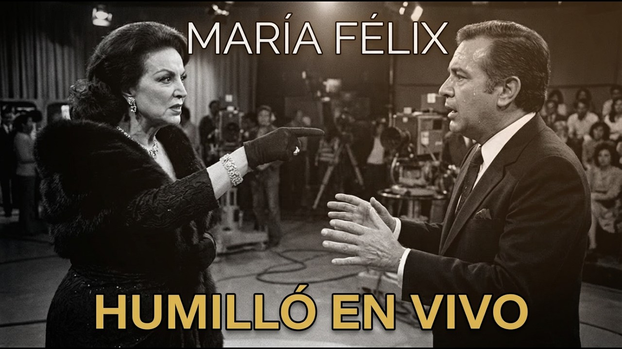 Cuando María Félix se burló de Raúl Velasco — lo dejó completamente helado
