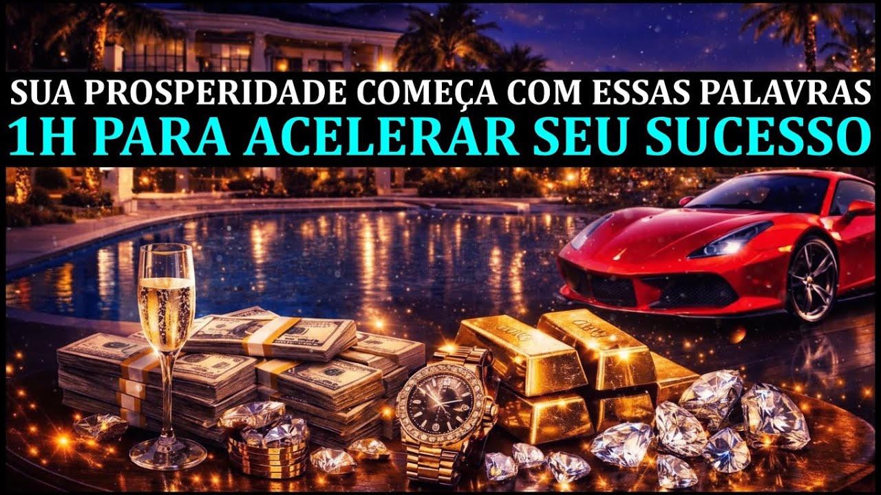REPITA ESSAS PALAVRAS AFIRMATIVAS DE SUCESSO E PROSPERIDADE E VEJA A MAGIA ACONTECER