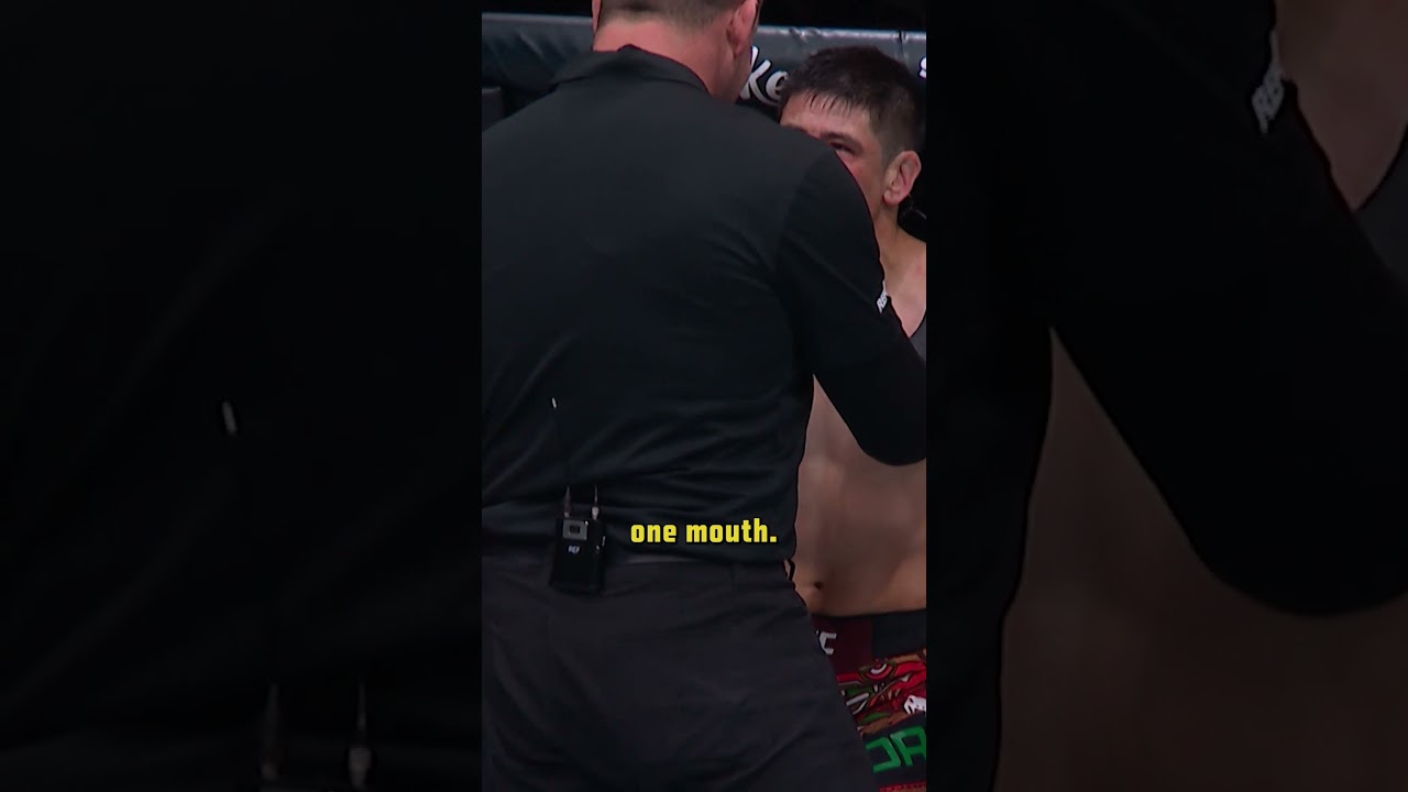 2 eyes, 1 nose, 1 mouth! 👀 #ufcmexico