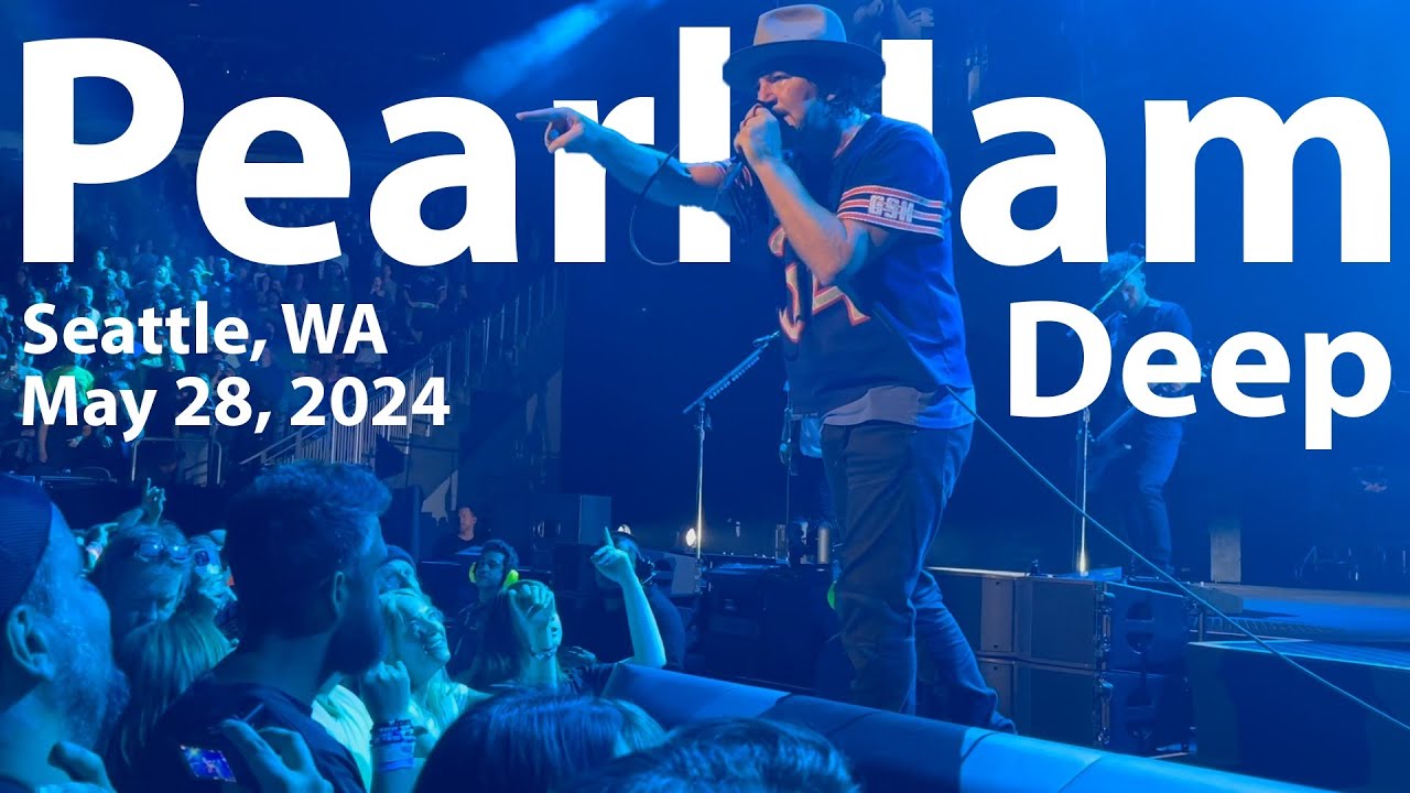 Deep - Ed has a close encounter with fans in The Pit as Pearl Jam performs song from 