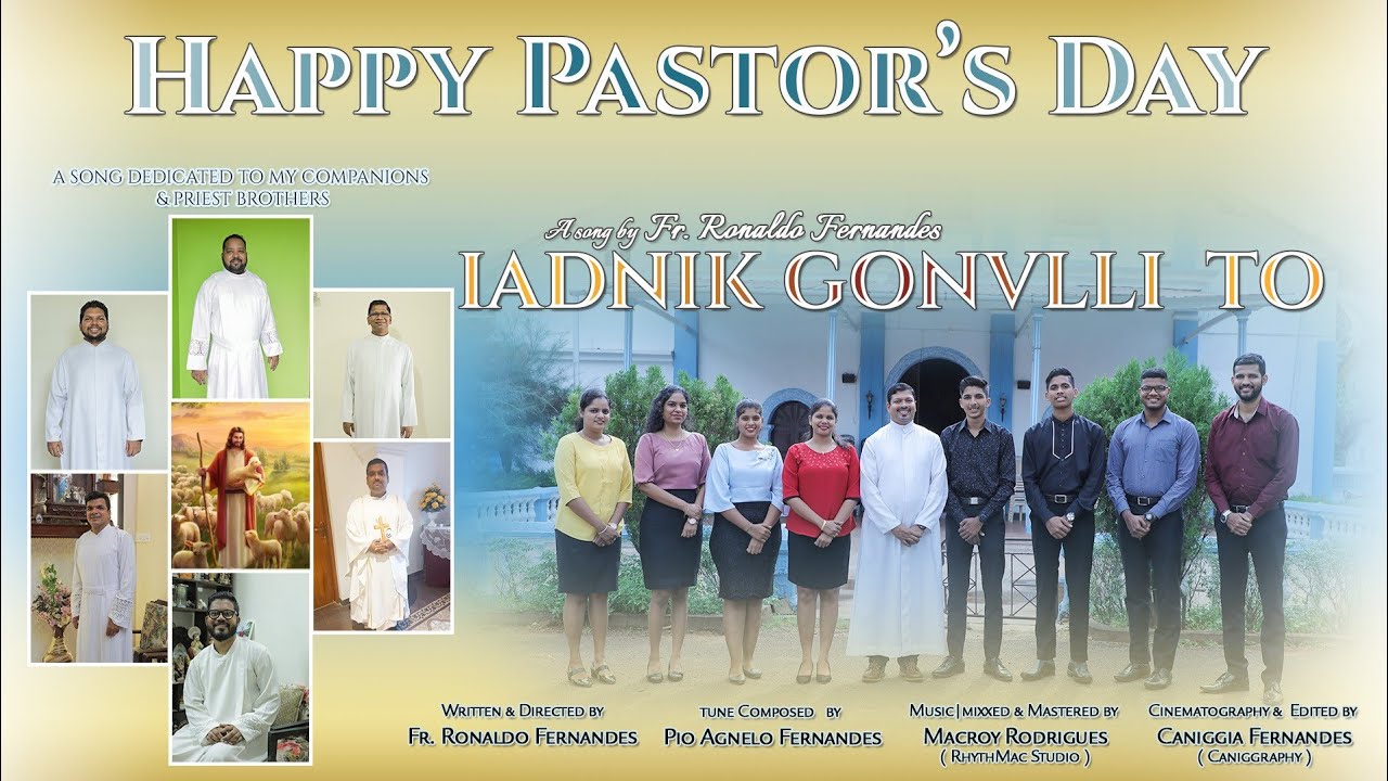 Iadnik Govlli To - Fr.Ronaldo Fernandes| Happy Pastor's Day.