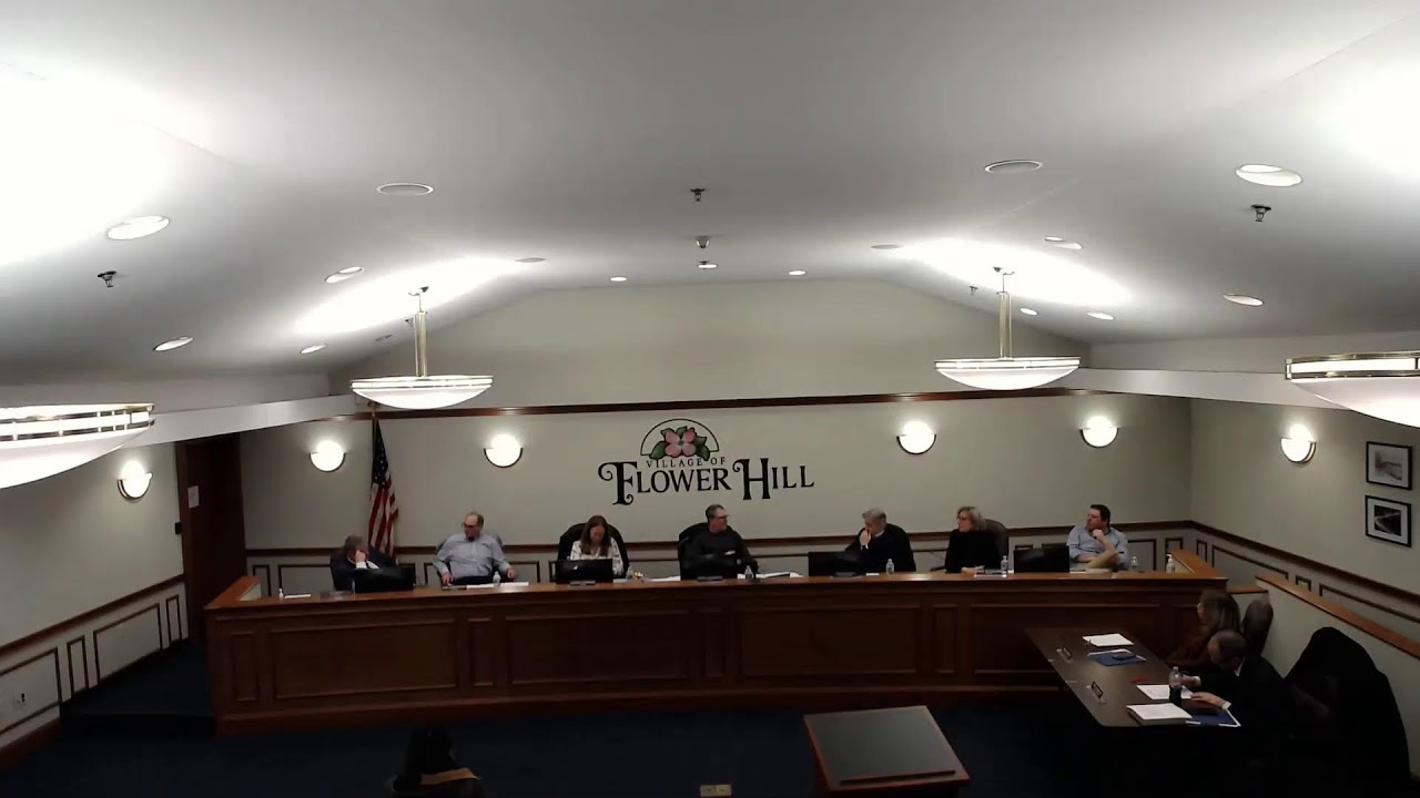 Flower Hill March 2 2026 Board of Trustees Meeting