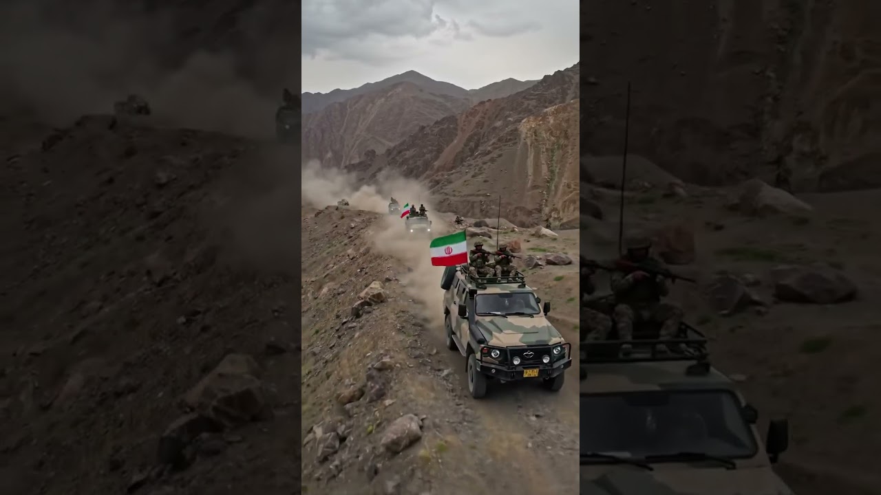 Iranian Military Operation in Mountain Valley | Secret Mission Uncovered #iran #military #iranwar