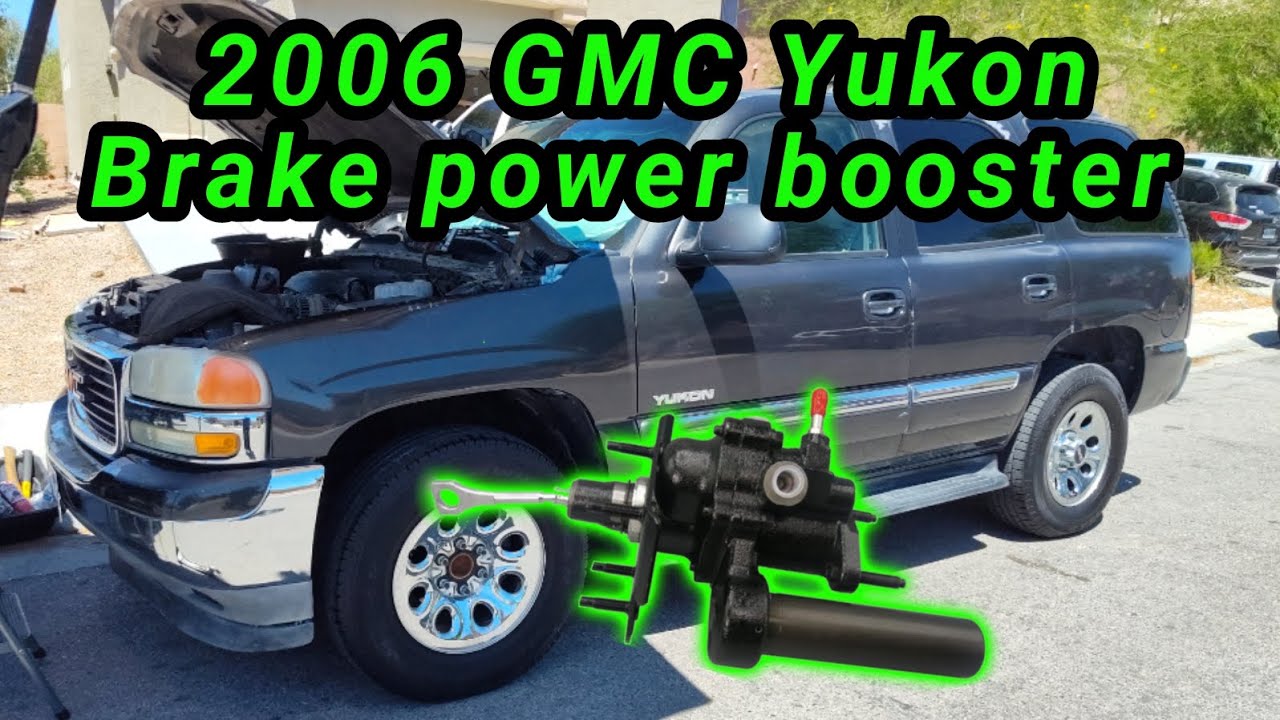 2006 GMC Yukon 4.8 Cómo cambiar el brake Power Booster ( How to change the brake power booster )