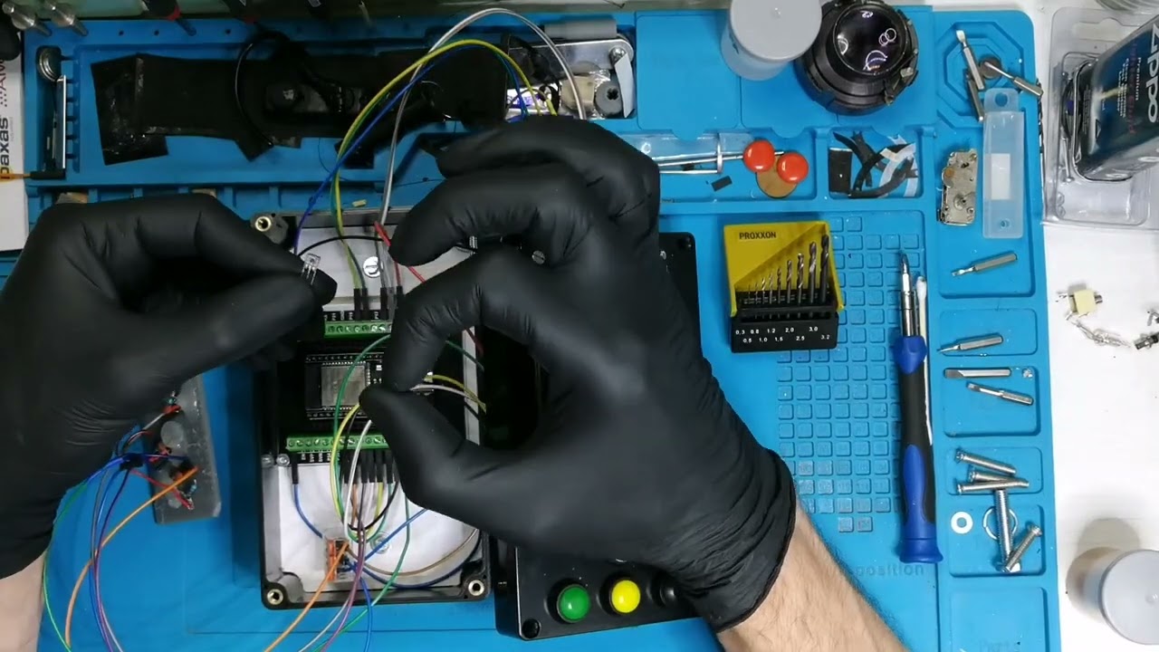 Making a 3 sensors shutter tester - part 3