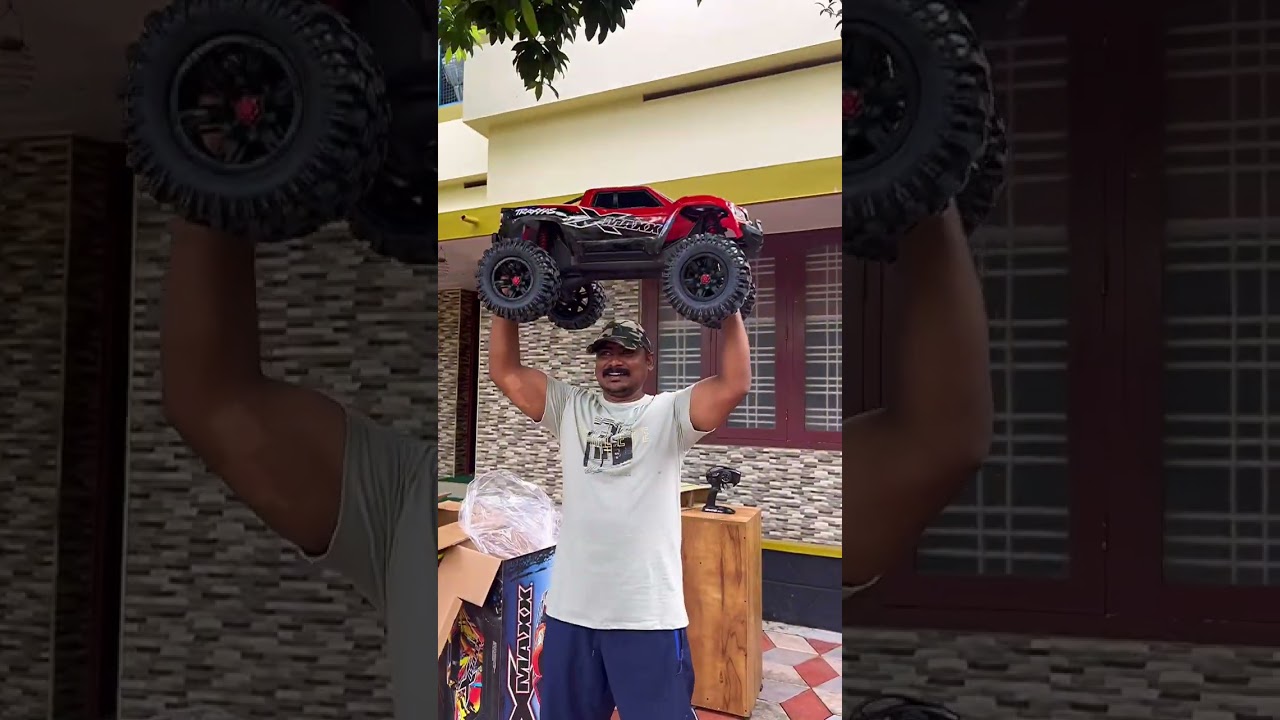 Traxxas X Max unboxing പൊളി item #trending #kerala #shorts #traxxas #reels #trend #viral #viralvideo