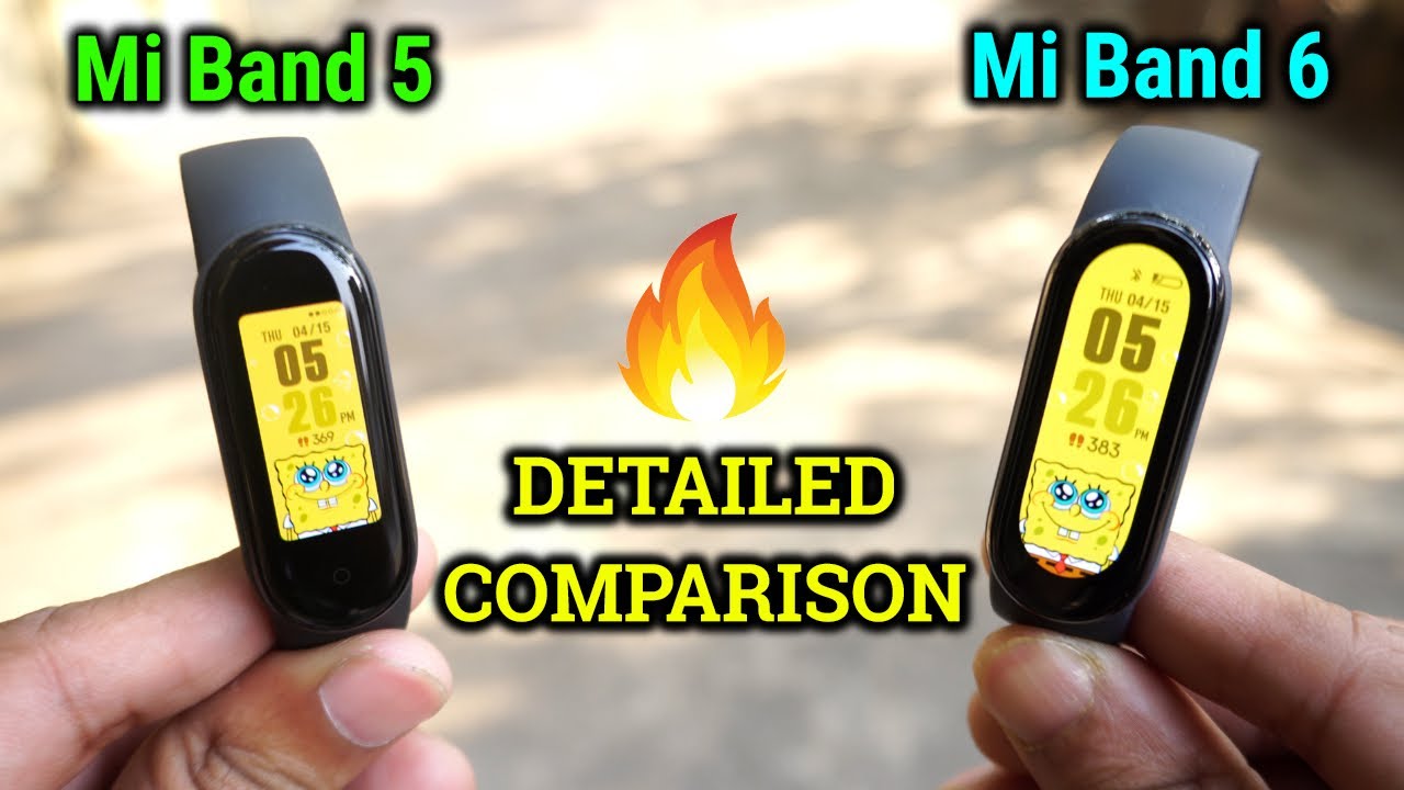 MI Band 6 против MI Band 5 | ПОДРОБНОЕ СРАВНЕНИЕ | ИНДИЙСКИЙ БЛОК