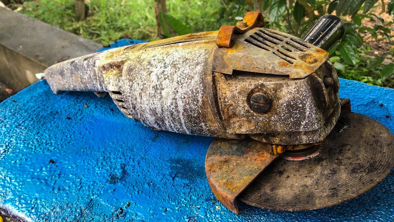 MAKITA 9607 | Restoration Antique Angle Grinder | Restore Hand Cutting Machine
