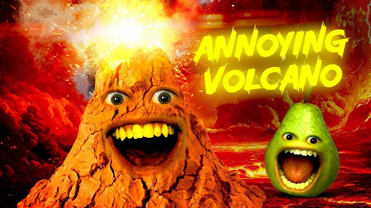 Annoying Orange Volcano!