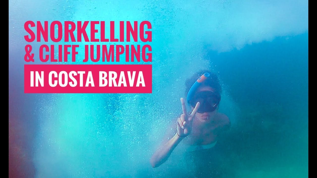 CLIFF JUMPING IN COSTA BRAVA | Travel Vlog | Anita Sky
