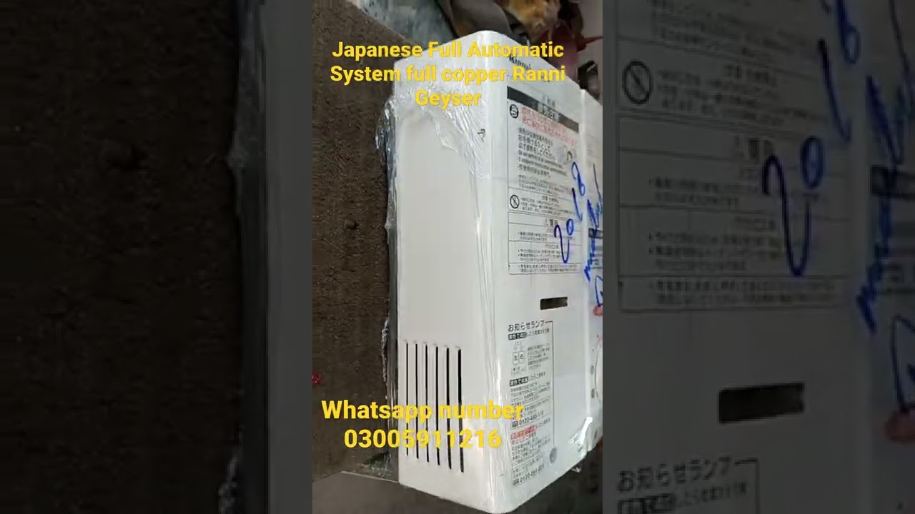 Japanese  Laat Mall Second Hand  INstant water Geyser  full copper  Karkhano market Peshawar