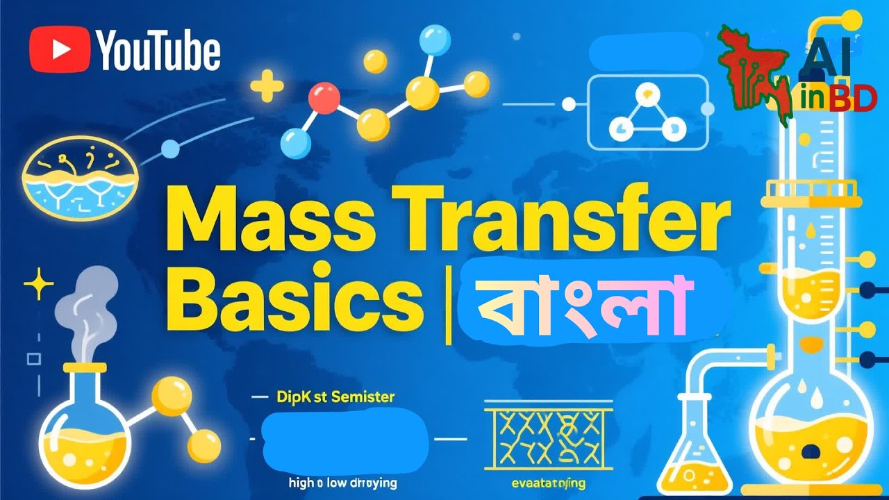 ৪.Mass transfer basics বাংলা = Food Engineering Fundamentals (26911)