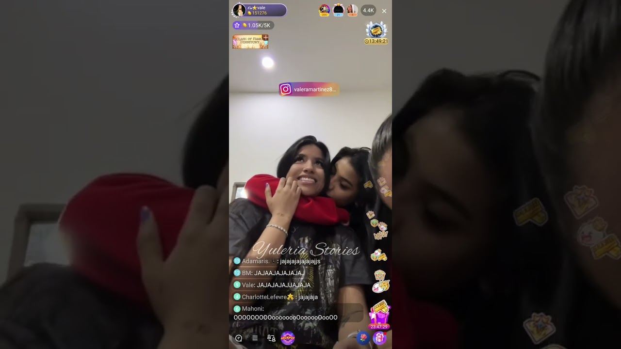 ÚLTIMA PARTE DEL LIVE DE VALERIA 06/01
