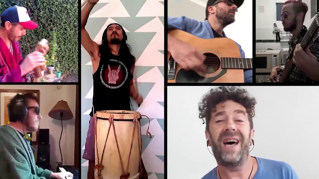 Andando Descalzo - Cuando Llueve #EnCasa - ft. Palo Pandolfo