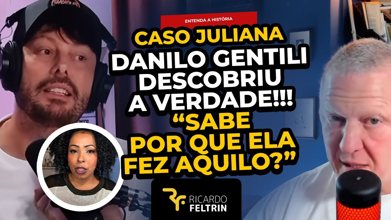 Danilo Gentili revela o segredo do caso Juliana Oliveira!!!