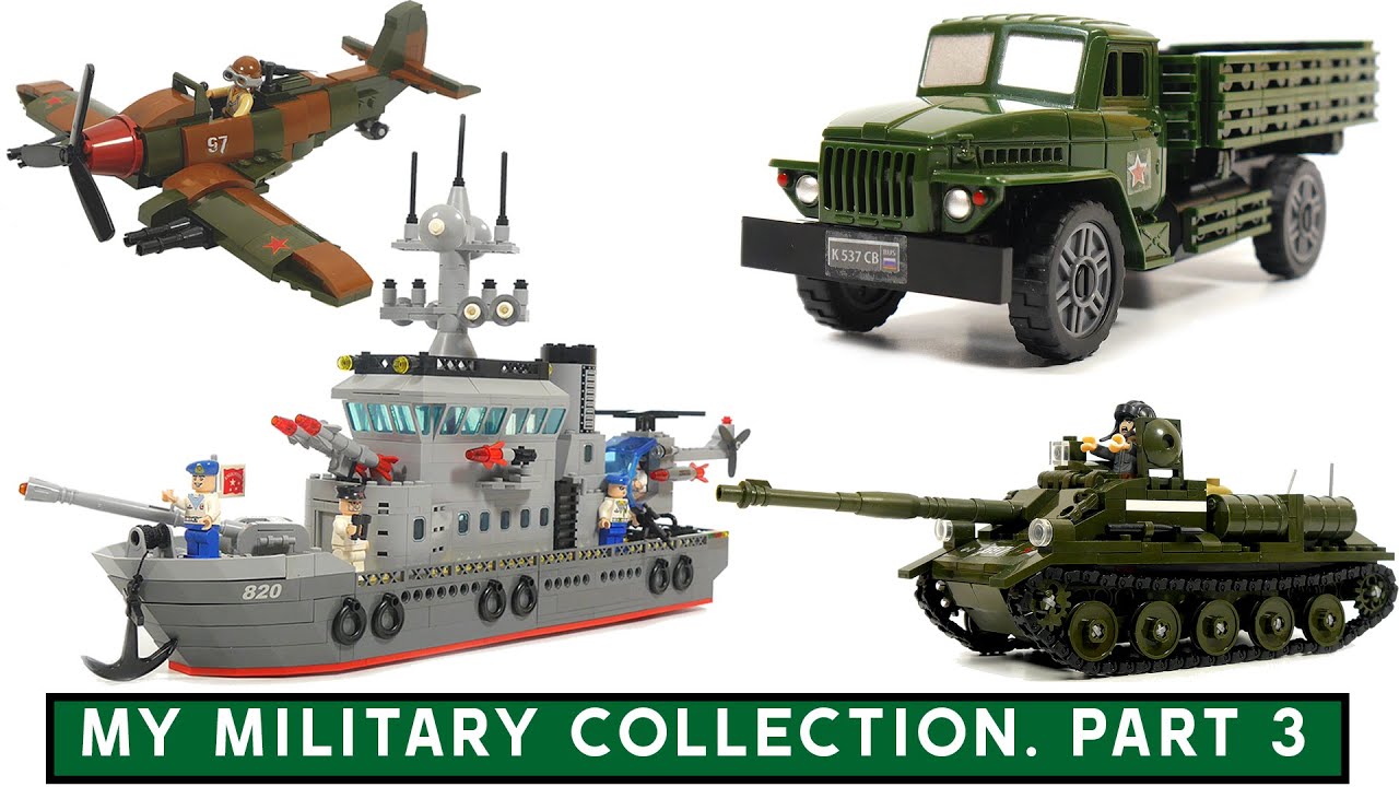 My military collection bricks sets, part 3