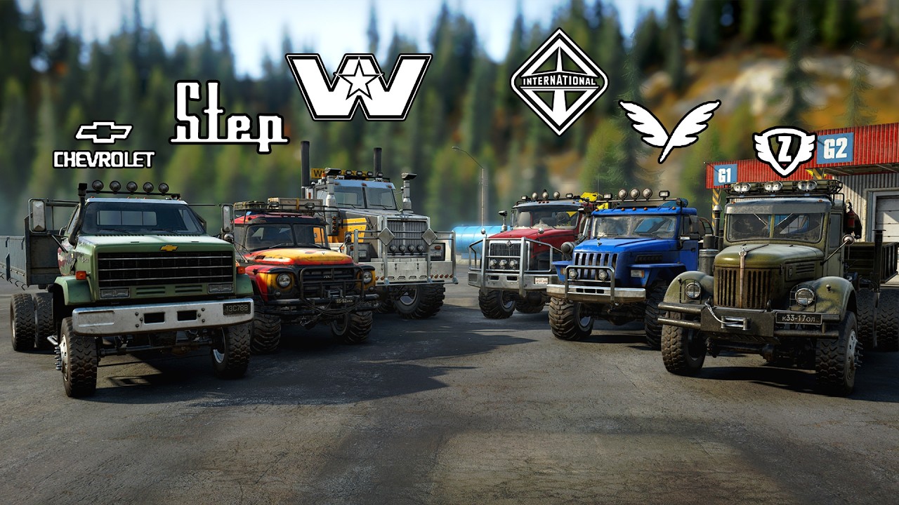 Best Truck of Each Truck Manufacturer In SnowRunner