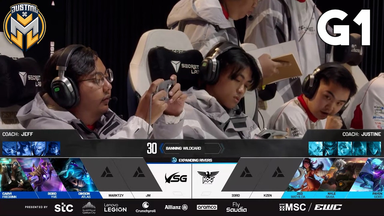KOG vs VSG | Game 1 | Wildcard | MLBB MSC at EWC 2026