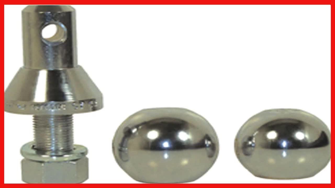 Reliable 10,000 lb Trailer Hitch with Interchangeable Balls for Versatile Towing