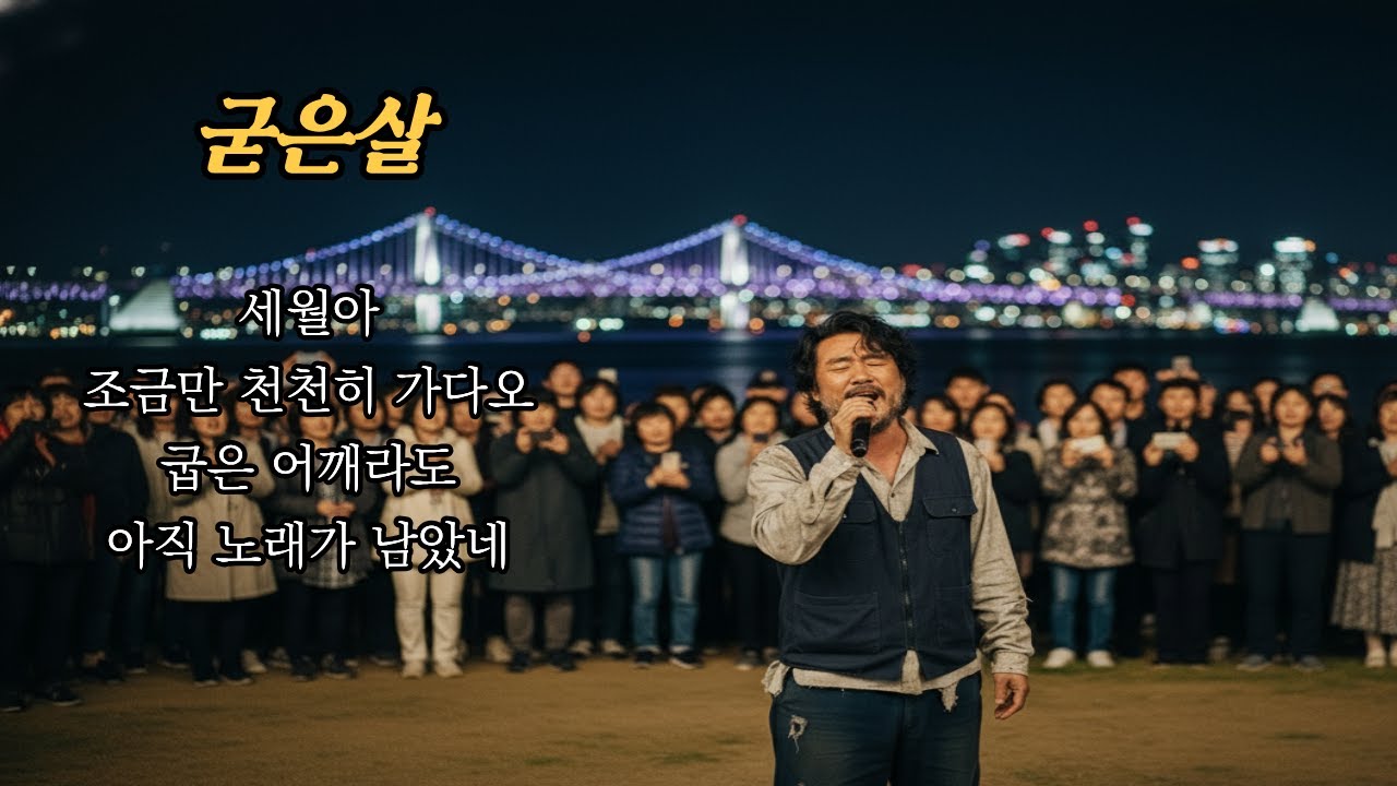 [전곡듣기] 굳은살🎵세월아 조금만 천천히 가다오🎵 #7080 #트로트 #트롯