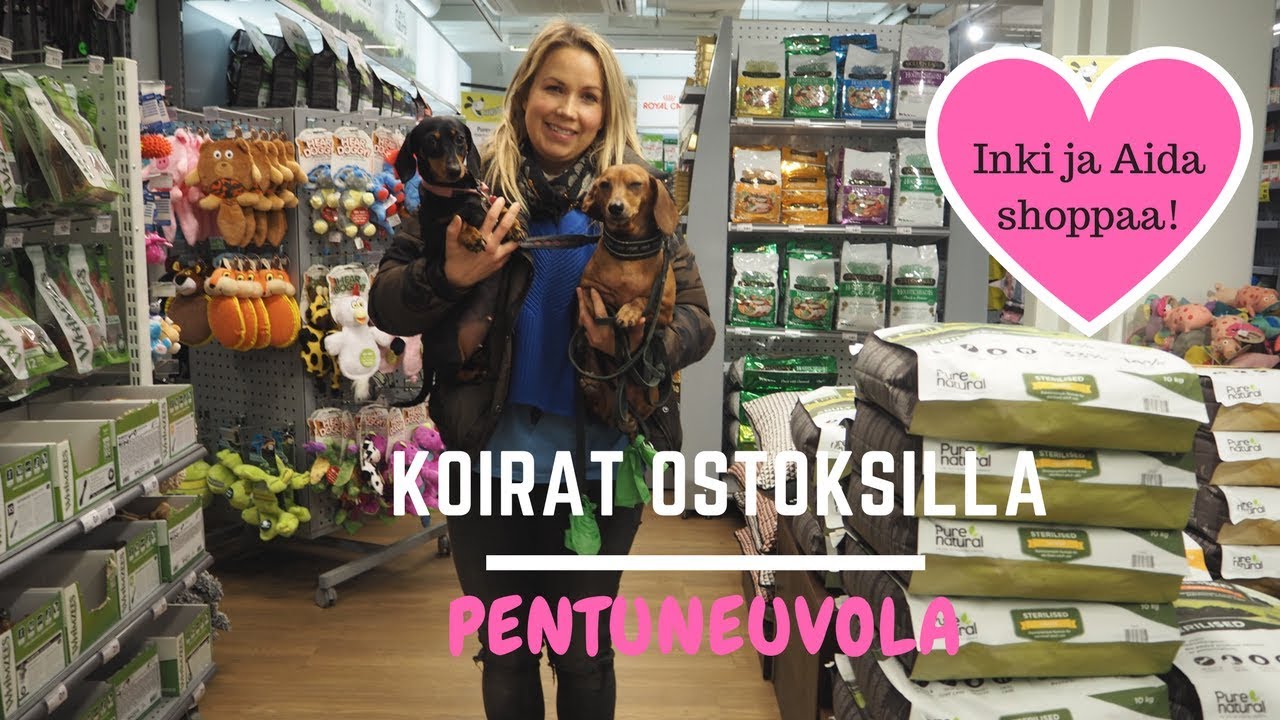 Koirat saavat ostaa eläinkaupasta mitä haluavat