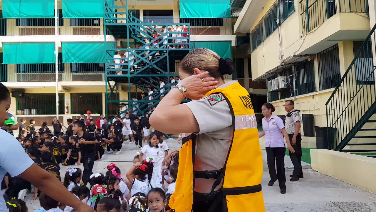 MACRO SIMULACRO 2019 COLEGIO MILITARIZADO MADRID ACAPULCO