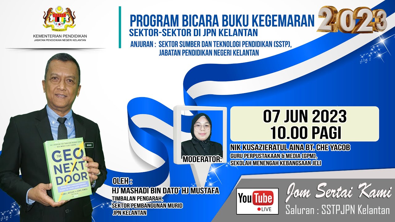 Bicara Buku Kegemaran JPN Kelantan (Ep.4)