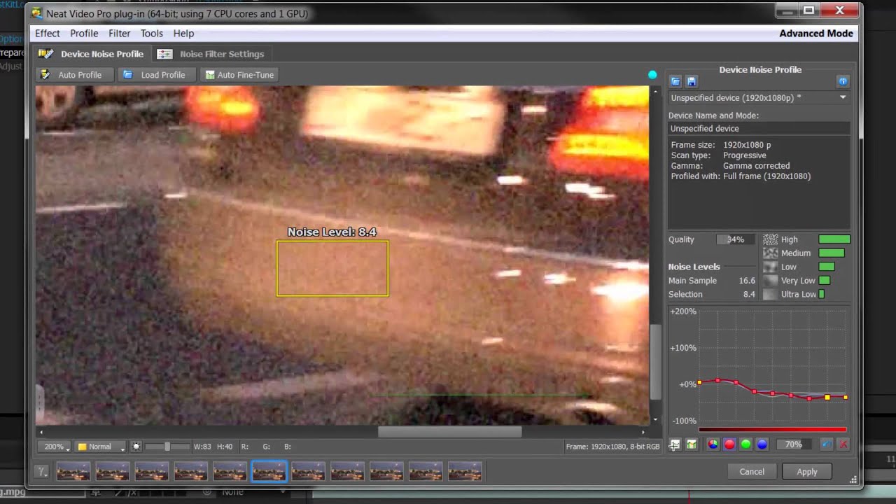 Neat Video v4: Building a Good Noise Profile (part 2/2)