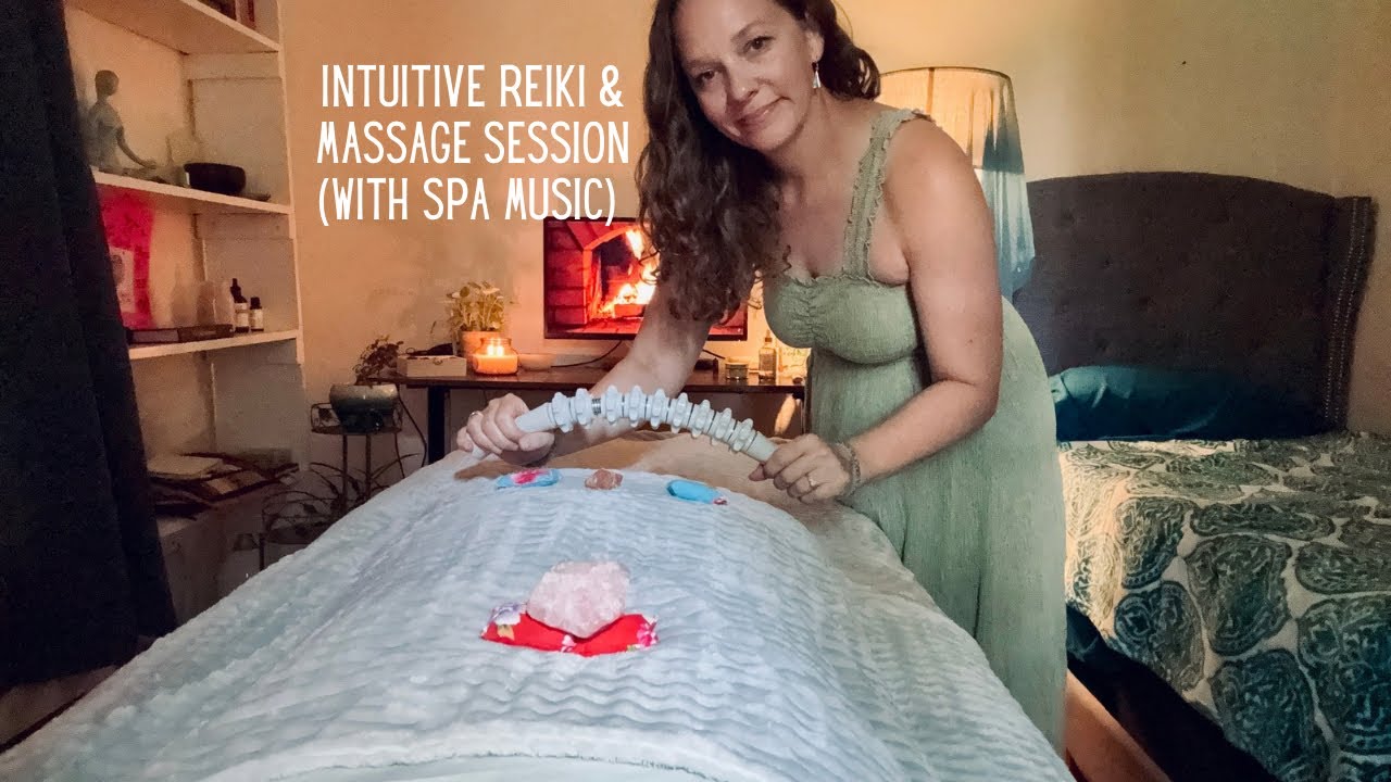 ASMR Reiki & Massage 💆🏼‍♀️ Intuitive Full Body Session | Reading, Cleansing & Healing Your Energy