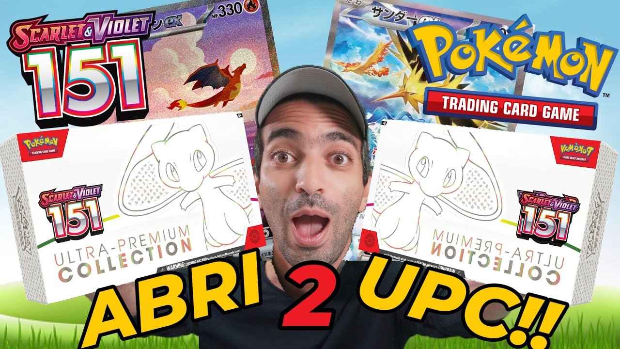 Abrí DOS Ultra Premium Collection del nuevo SET 151 Pokémon TCG.... Y es una LOCURA!